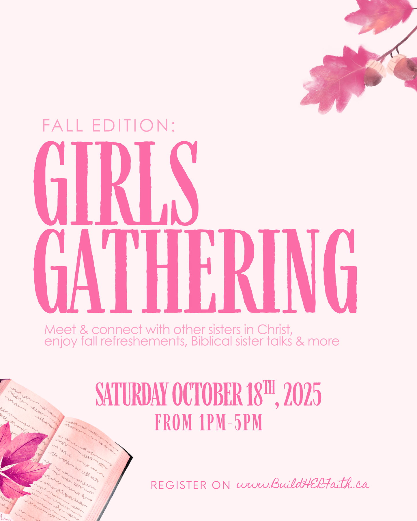 GIRL'S GATHERING: FALL EDITION