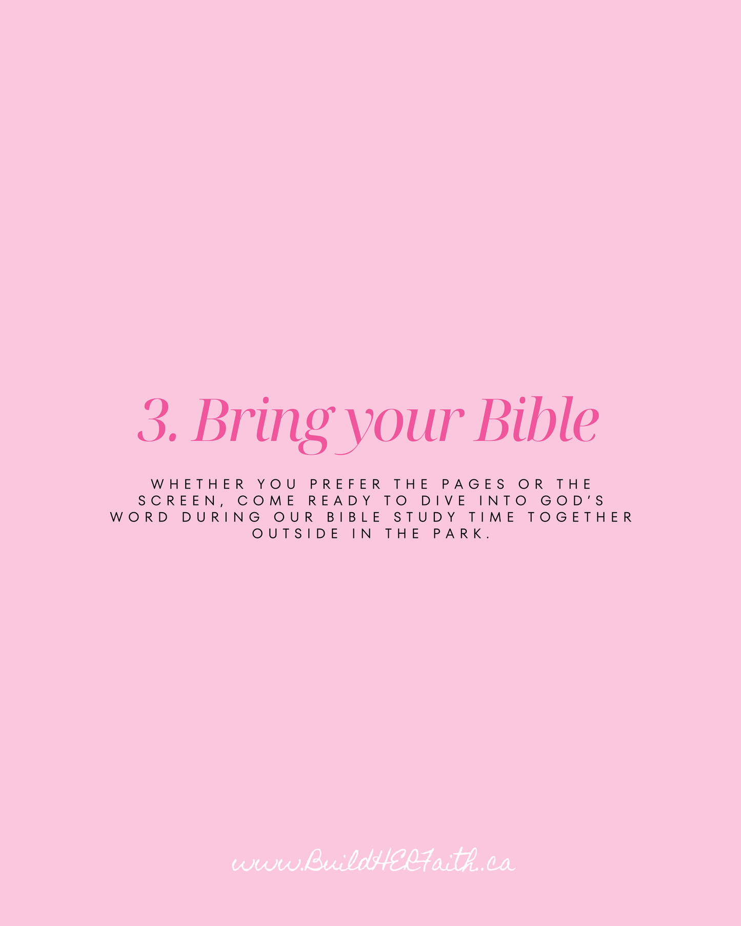 FAITH & FITNESS: Bible Study & Pilates Event