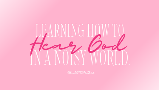 Learning How to Hear God’s Voice in a Noisy World