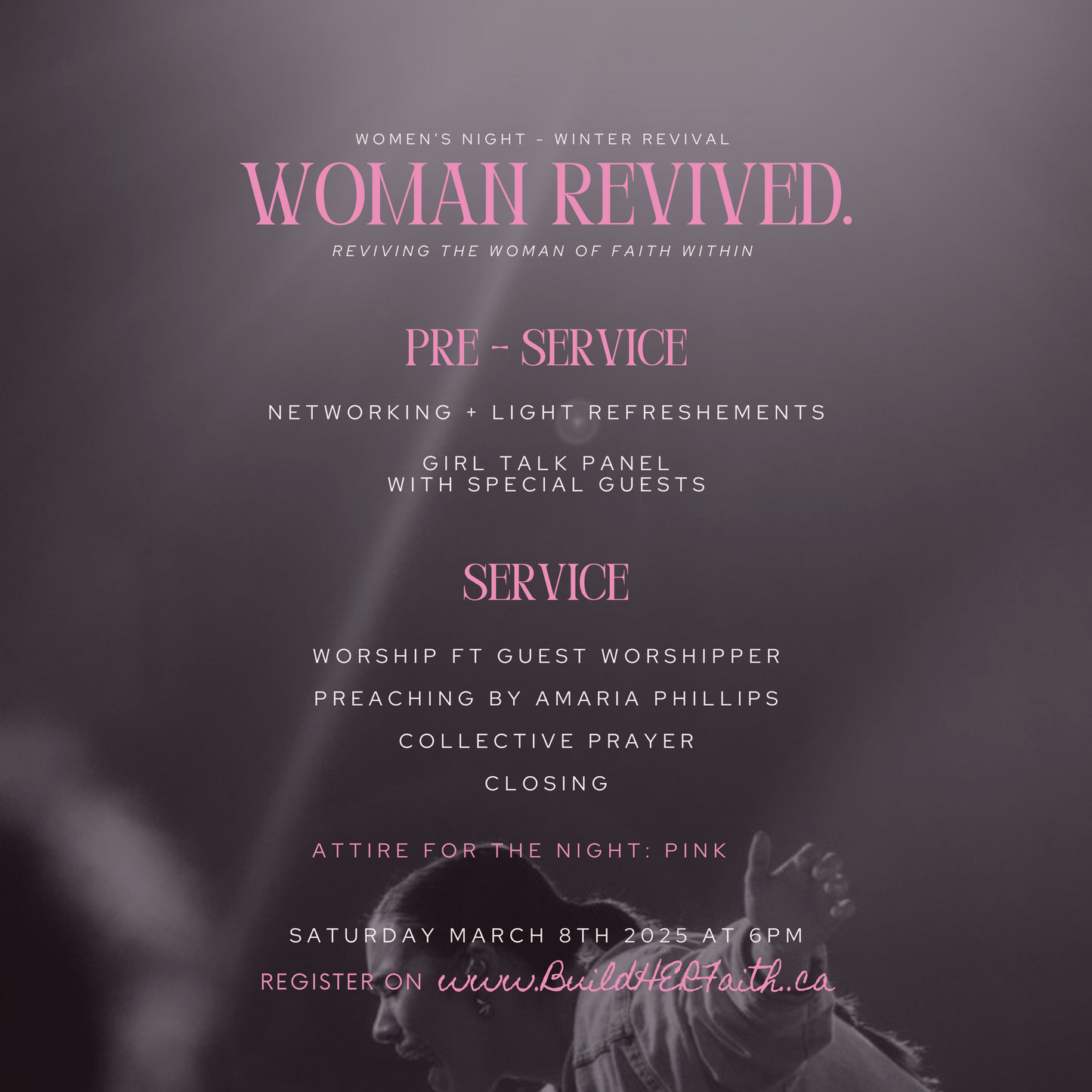 WOMAN REVIVED TICKET